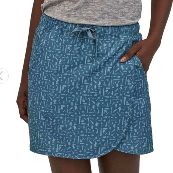 Patagonia Blue Fleetwith Skort Size XS - Picture 1 of 15